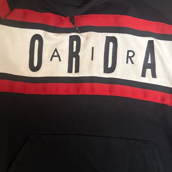 Jordan Black and Red Hoodie - Picture 3 of 4